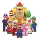 thumbnail image 2 of Super Mario Mini Action Figures Mario Bowser Koopa Wario Yoshi Kinopio Princess Peach Juguetes De Bloque De Construcción Para Niño, 2 of 4