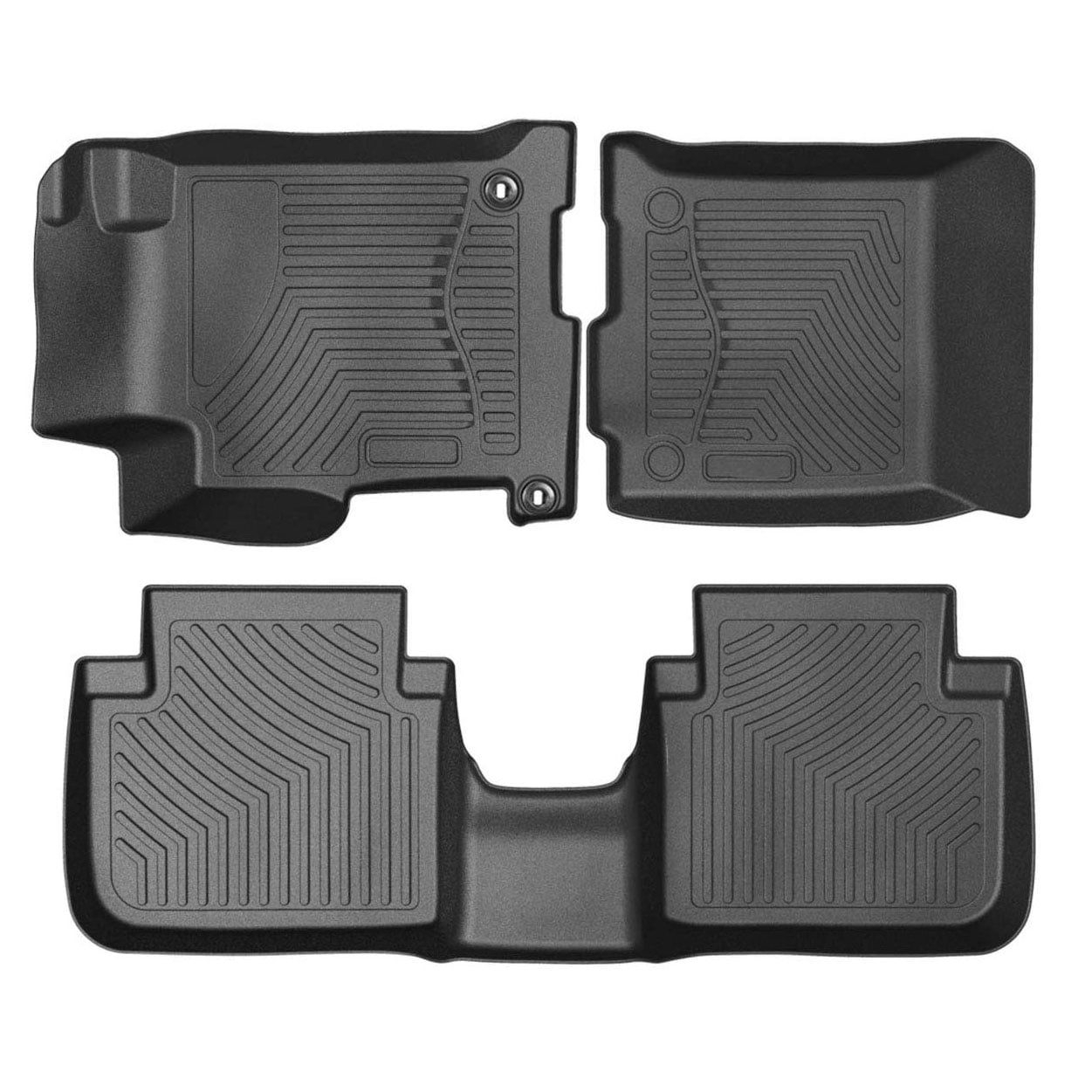 Car Floor Mats Heavy Duty Rubber All Weather Protection For 2013