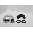 thumbnail image 2 of 3/4" Bow Shackle BLACK Screw Pin 10500LB Plastic noise vibration Reducer Jeep CJ, 2 of 5