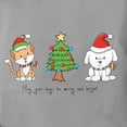 thumbnail image 3 of CafePress - Cat And Dog Christmas T Shirt - Womens Comfort Colors® Shirt, 3 of 4