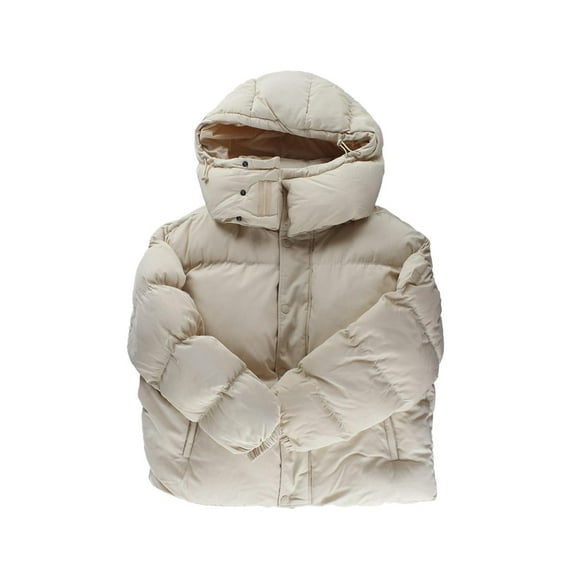 Fila Fundamentals Super Puffer Unisex Down Jackets Size XL, Color: Cream