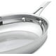 thumbnail image 3 of Sartén Cuisinart Contour de acero inoxidable de 30 cm con asa auxiliar, 3 of 3