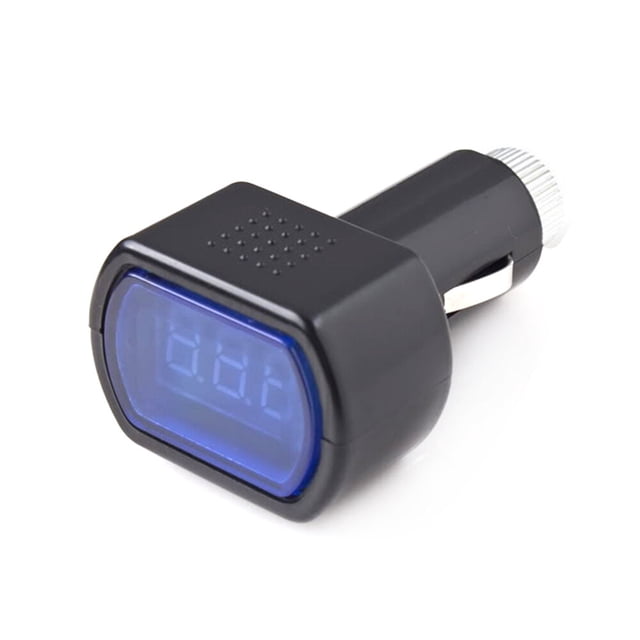 Car Voltage Display, Volt Meter Battery , Car Voltage Gauge with LED Display Car Digital Voltmeter for Car