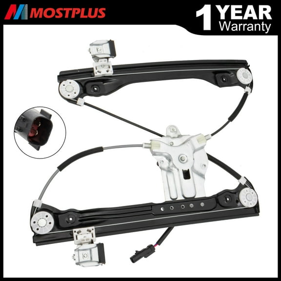 MOSTPLUS Front Passenger Window Regulator Assembly w/ Motor for 2012-2015 Chevrolet Cruze