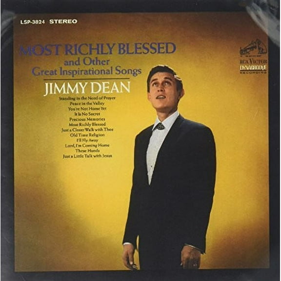 Jimmy Dean - Most Richly Blessed and Other Great Inspirational Songs - Music & Performance - CD