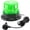 Green, variant on 40-LED Amber Beacon Light - High-Brightness Safety Light With Magnetic Base For Trucks, Forklifts, Tractors, Snow Plows, And More - 12V/24V Mini Light Bar, Without Battery