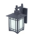 Retro Outdoor Exterior Wall Mounted Light Fixture Metal Porch Patio