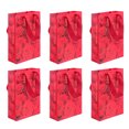 thumbnail image 1 of Bolsa de regalo de San Valentín de 6 uds., bolsa de regalo de papel, bolsa de papel portátil, bolsa de embalaje de rosas HOMEMAXS 9494411-MX, 1 of 6