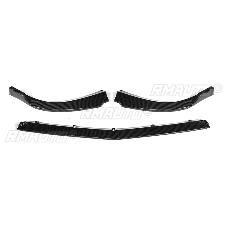 ECCPP Sport-Style Front Bumper Lip PP fit for 2012-2014 for Mercedes-Benz W204 C-Class C180 C200 C250 C300 C350 Except C63 AMG Front Lip Spoiler Matte Black Front Lip Body Kit