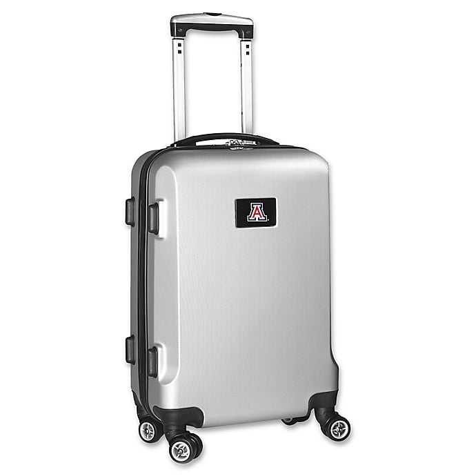 University of Arizona 20-Inch Hardside Carry On Spinner in Silver