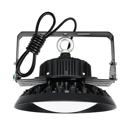 

DEOJOY UFO LED High Bay Light (140LM/W) 6000K Daylight HID/HPS Equivalent IP65 Waterproof LED Warehouse Lights Commercial Shop Workshop Garage Factory Area Lighting Fixture (100W)