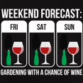 thumbnail image 3 of CafePress - Weekend Forecast Women's Classic T Shirt - Women's Traditional Fit Dark T-Shirt, 3 of 4