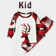 thumbnail image 3 of Christmas European And American Christmas Deer Head Print Parent-child Home Service Suit, 3 of 7