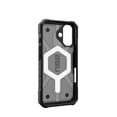 thumbnail image 5 of UAG iPhone 16 Case 6.1" Pathfinder Clear - Compatible with MagSafe Charging Rugged Shockproof Anti-Slip Military Grade Protective Cover, Ash, 5 of 6