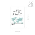 thumbnail image 5 of Koyal Wholesale Watercolor Destination Wedding Advice & Well Wishes Guest Book Cards for Bride and Groom, 56 Pack, 5 of 5