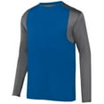 thumbnail image 2 of Augusta Astonish Long Sleeve Jersey 2520 Royal/Graphite S, 2 of 2