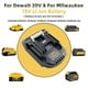 thumbnail image 4 of Adaptador de batería DM18M para herramientas Makita de 18V, conversión para batería Dewalt de 20V y batería  M18 de 18V a batería Makita de 18V, 4 of 5