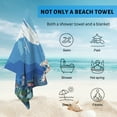 thumbnail image 4 of GZHJMY Beach Towel for Women Girls, Japan Travel Concept Mount Fuji in The Afternoon Bath Towel, Oversized Lightweight Sport Towel, 31x71 Inch, 4 of 7