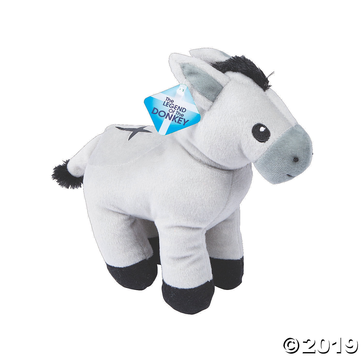 Legend Stuffed Donkey with Card - Walmart.com