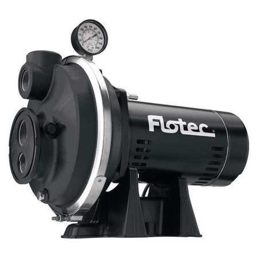 FLOTEC FP4332 Jet Pump, Thermoplastic, Convertible, 1HP