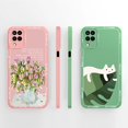 thumbnail image 5 of For Samsung A12 M12 F12 Case Aesthetic Full Protection Anti Slip Soft Liquid Silicone Bumper For Galaxy A M F 12 Back Cover Gift, 5 of 5