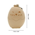 thumbnail image 2 of Unique Bargains 1 Pc Portable Cartoon Makeup Sponge Holder for Travel Khaki Silicone, 2 of 6