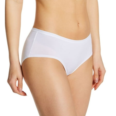 Women s Calida 24038 Eco Sense Low Cut Hipster Panty (White L)