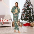 thumbnail image 7 of FORMRS Onesies Pajama for Adults Unisex Hoodie Winter Jumpsuit One Piece Sleepwear, Sizes S-2XL, Brown Christmas Gingerbread, 7 of 7