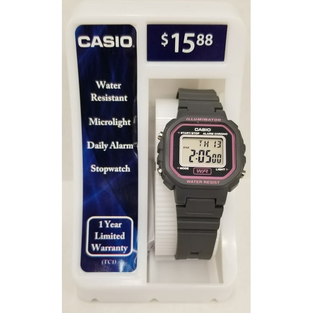 casio women's water resistant watch