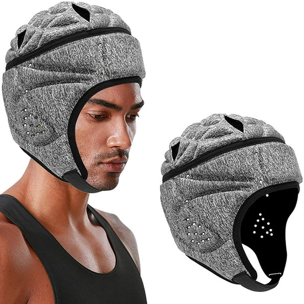 Football Helmets, Soft Padded Helmet for Rugby Flag Football Adjustable