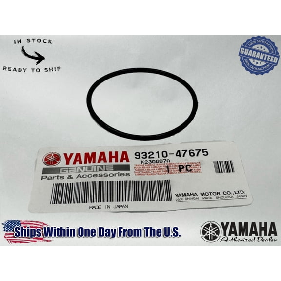 Yamaha Genuine OEM Authentic O-Ring  93210-47675-00