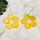 thumbnail image 4 of Soporte de la pestaña Holder Pegue Gel Pallet Pestañas Falsas Herramientas de injerto Reutilizable Redondo Utensilios Herramienta cosmética Paquete amarillo de 10 Scienceny CE001535-02, 4 of 7