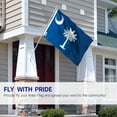 thumbnail image 2 of Anley 3x5 Foot South Carolina State Polyester Flag - South Carolina NC Flags, 2 of 6