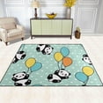 thumbnail image 3 of Dreamtimes Cute Panda Area Rug, 80"x 58" Pet & Child Friendly Carpet for Living Room Bedroom Dining Room,Indoor Outdoor Soft Rug Washable Non Slip Comfortable Area Rug, 3 of 6