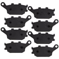 thumbnail image 3 of Niche Rear Brake Pad Set for Yamaha YZF R6S Organic Motorcycle 4 Pack 519-KPA2495D, 3 of 5