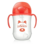 Dr. Brown's Baby's First Straw Cup, Cute Critters Orange, 9 Ounce, Single