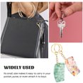 thumbnail image 2 of 2pcs Comb Keychains Wide Tooth Comb Small Comb Travel Comb Pocket Comb Keyring, 2 of 9
