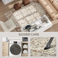 thumbnail image 6 of HOMCOM Machine Washable Area Rug 8x10, Non-Slip Floor Carpet, Mixed-Brown, 6 of 8