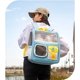 thumbnail image 5 of Mochila transportadora para perros pequeños Gato Mochila transportadora de mascotas para perros pequeños Gato Conejo para senderismo Ciclismo Camping Viajes Uso al aire libre JFHHH pequeña, 5 of 5