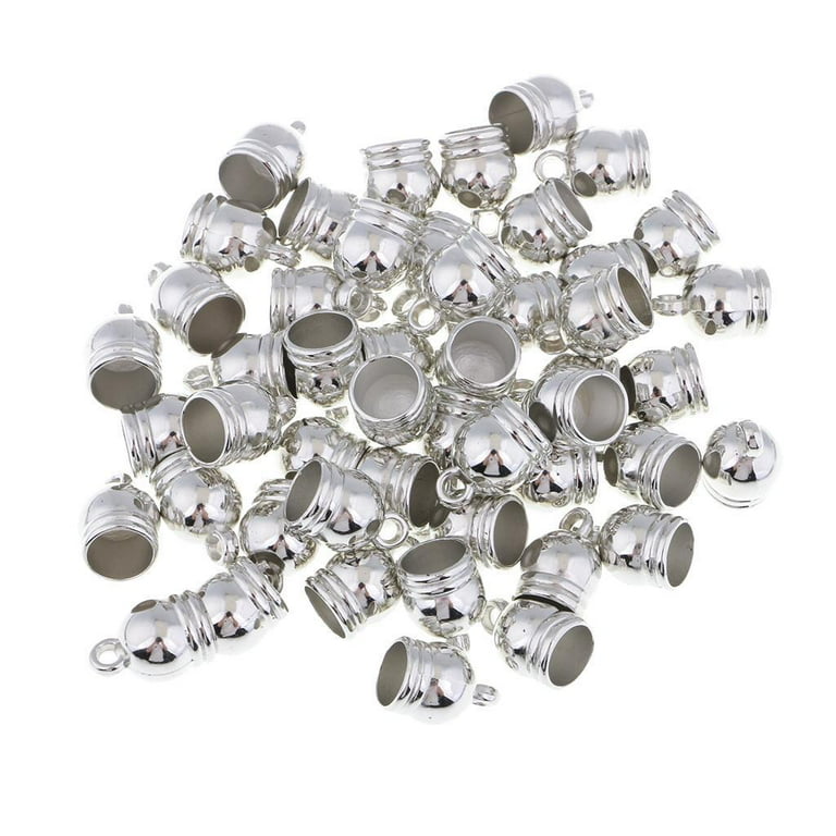 Large end cheap caps for jewelry