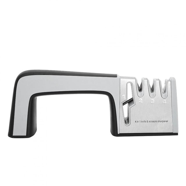 4-stage Sharpener Knife Grinder, 4-in-1 Sharpening Tool, Portable For Home