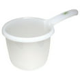 thumbnail image 4 of Drevy 3042, Lot of 10 Japanese Plastic Water Ladles Bath Ladle Dipper Filipino Tabo Flat Bottom Bath Water , Made in Japan (10, White), 4 of 4