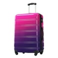 thumbnail image 3 of 3 Pieces Luggage Set Hardside Spinner Suitcase with TSA Lock 20" 24" 28" Available, 3 of 18