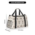 thumbnail image 3 of Fotbe Anchors with Rope Bolsa de Viaje con Estampado, Bolsa de Fin de Semana para Mujer con Compartimento para Zapatos, Bolsa de Gimnasio con Bolsillo Húmedo, 3 of 7