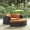 Espresso Orange, variant on Modway Convene Outdoor Patio Daybed in Espresso Red