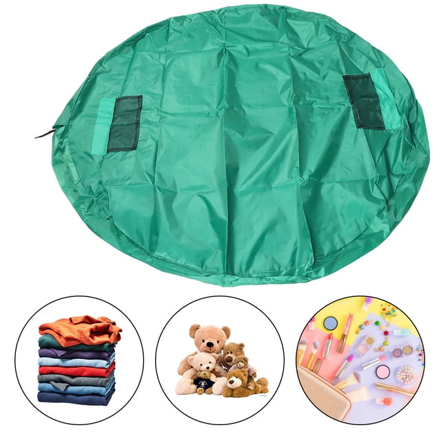 Bolsa de Almacenamiento de Tela Oxford NikouMX Multifuncional Impermeable para Niños Verde