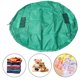 thumbnail image 2 of Bolsa de almacenamiento con cordón para juguetes infantiles, impermeable, multifuncional, verde, para uso doméstico y exterior, 140 cm de diámetro, 2 of 10