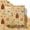 Kraft Woodland, variant on Kraft Woodland Wrapping Paper for Birthday Baby Shower Christmas - Rustic Gift Wrap with Bear, Squirrel, Deer, Fox and Mushroom Design for Kids