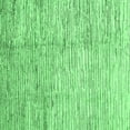 thumbnail image 1 of Ahgly Company Indoor Square Abstract Emerald Green Modern Area Rugs, 7' Square, 1 of 4