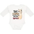 thumbnail image 3 of Inktastic This Llama Doesn't Want Your Drama cute llama Boys or Girls Long Sleeve Baby Bodysuit, 3 of 5